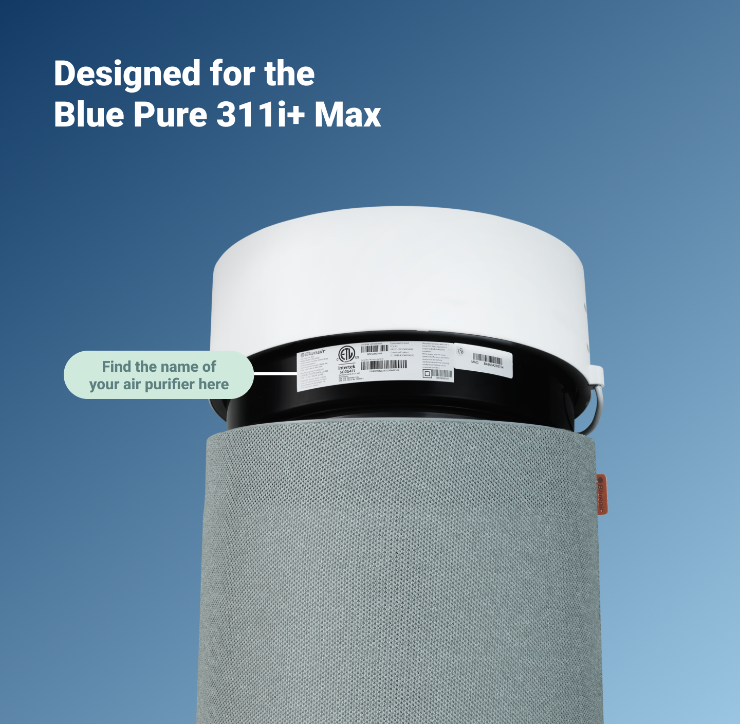 Blue Pure 311i+ Max Allergenblock Filter