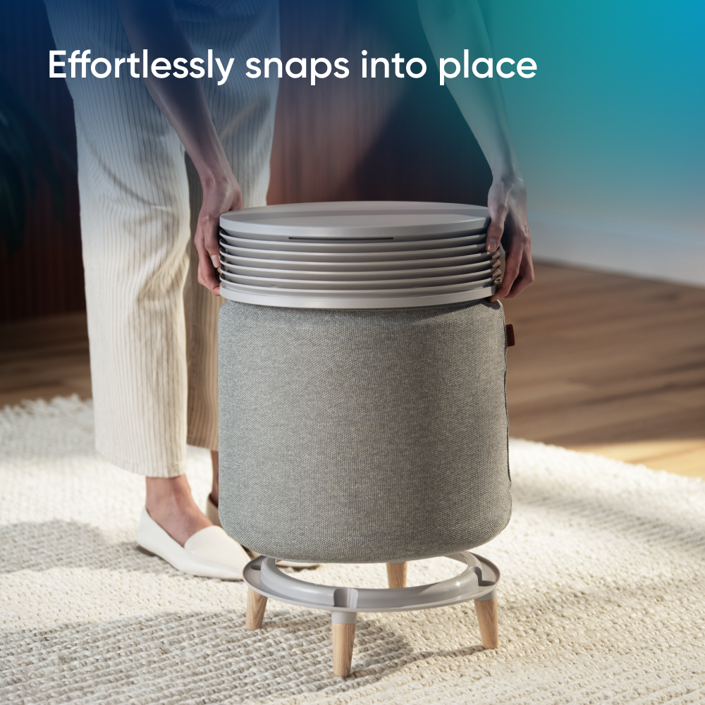 Blue Signature™ Large Leg Base in Wood