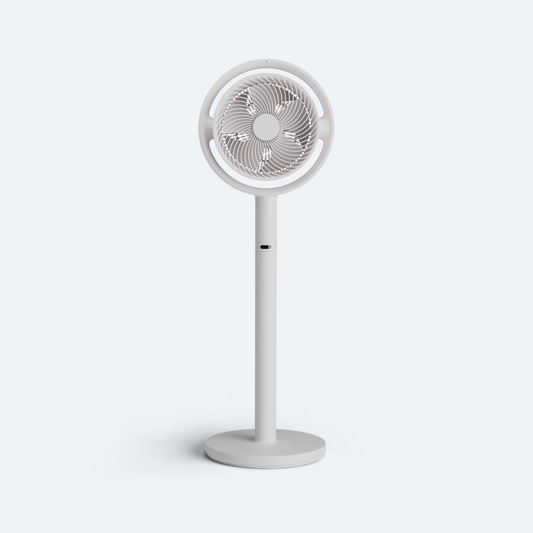 Pedestal Air Circulator Fan - Cloud Linen
