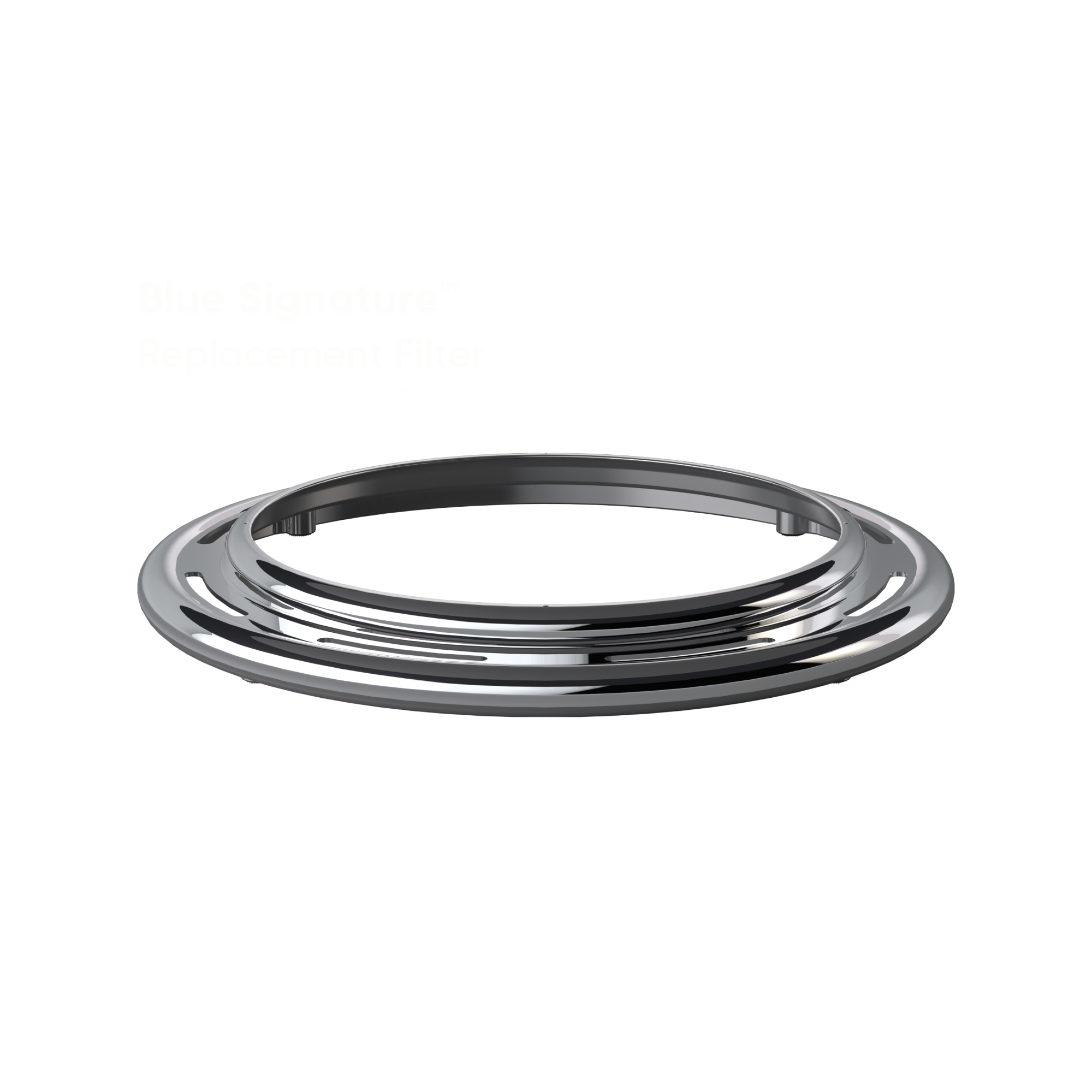 Blue Signature™ Medium Nordic Fog + Ring Base in Chrome Bundle