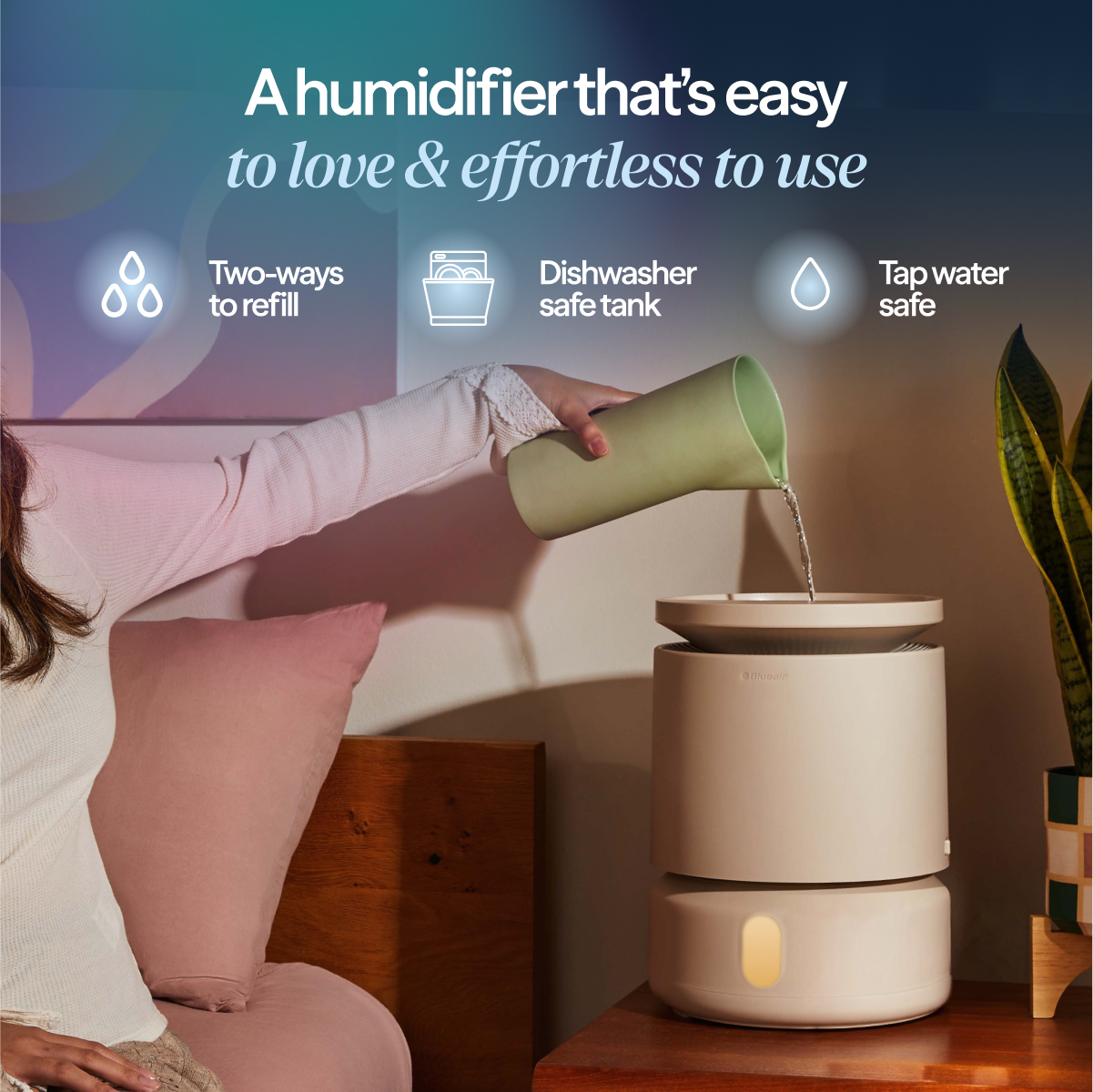 DreamWell™ Humidifier 1 Gallon Coastal Beige Bundle