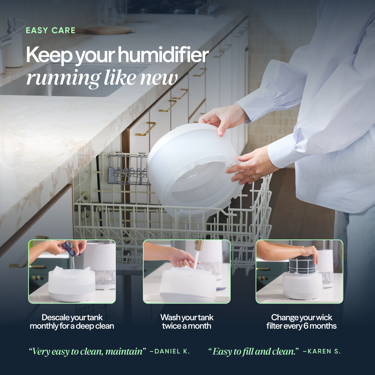 InvisibleMist™ Humidifier