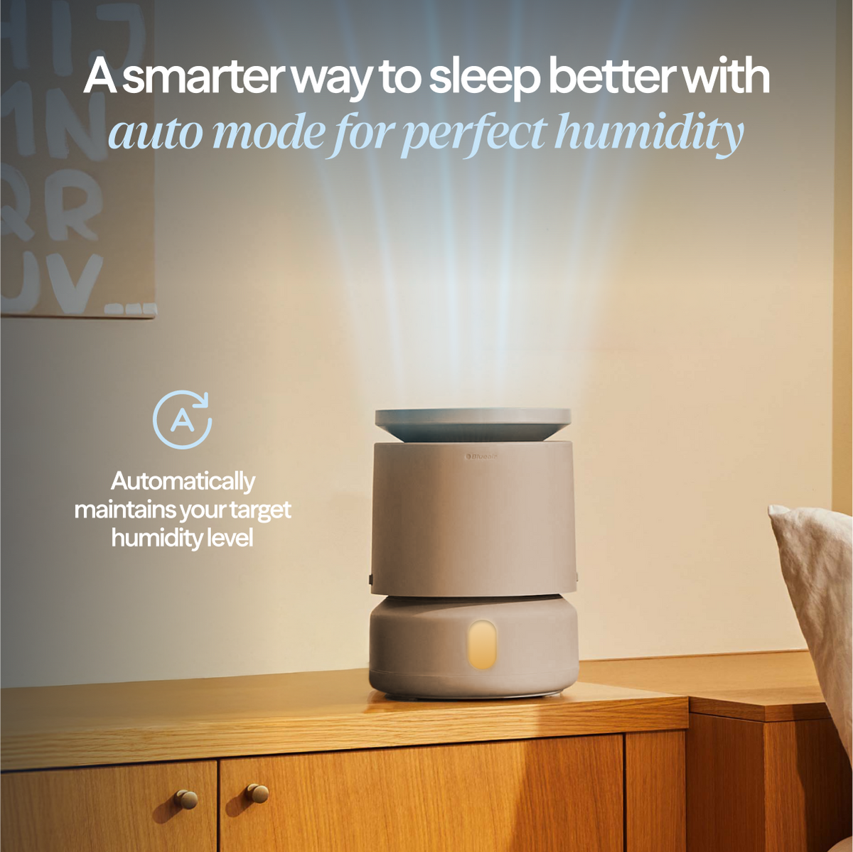 DreamWell™ Humidifier 1 Gallon Stone Grey