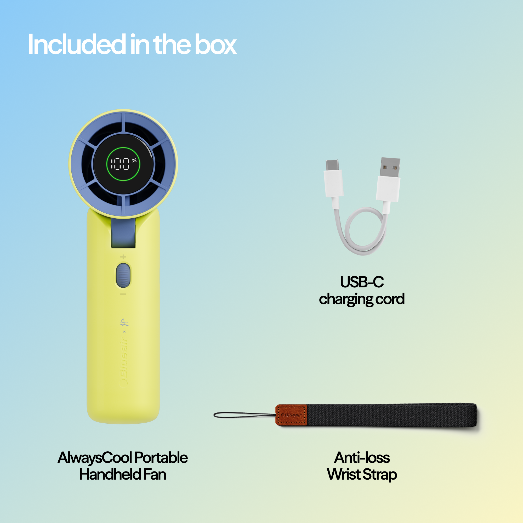 AlwaysCool Portable Handheld Fan - Jessica Pegula