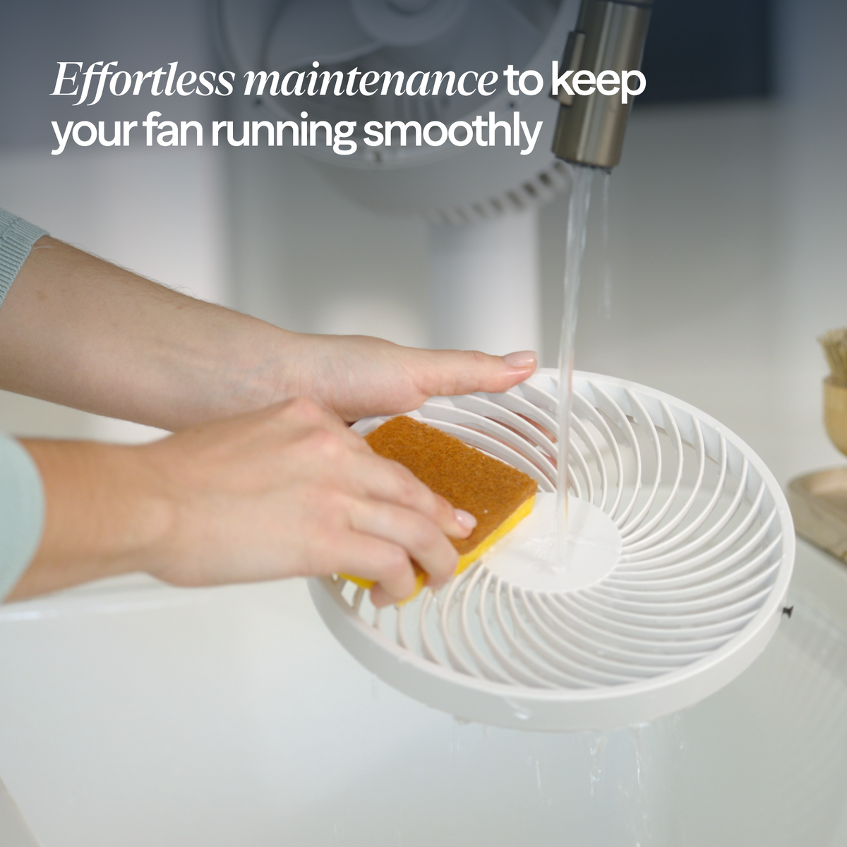 CoolDrift™ Air Circulator Fan - Cloud linen