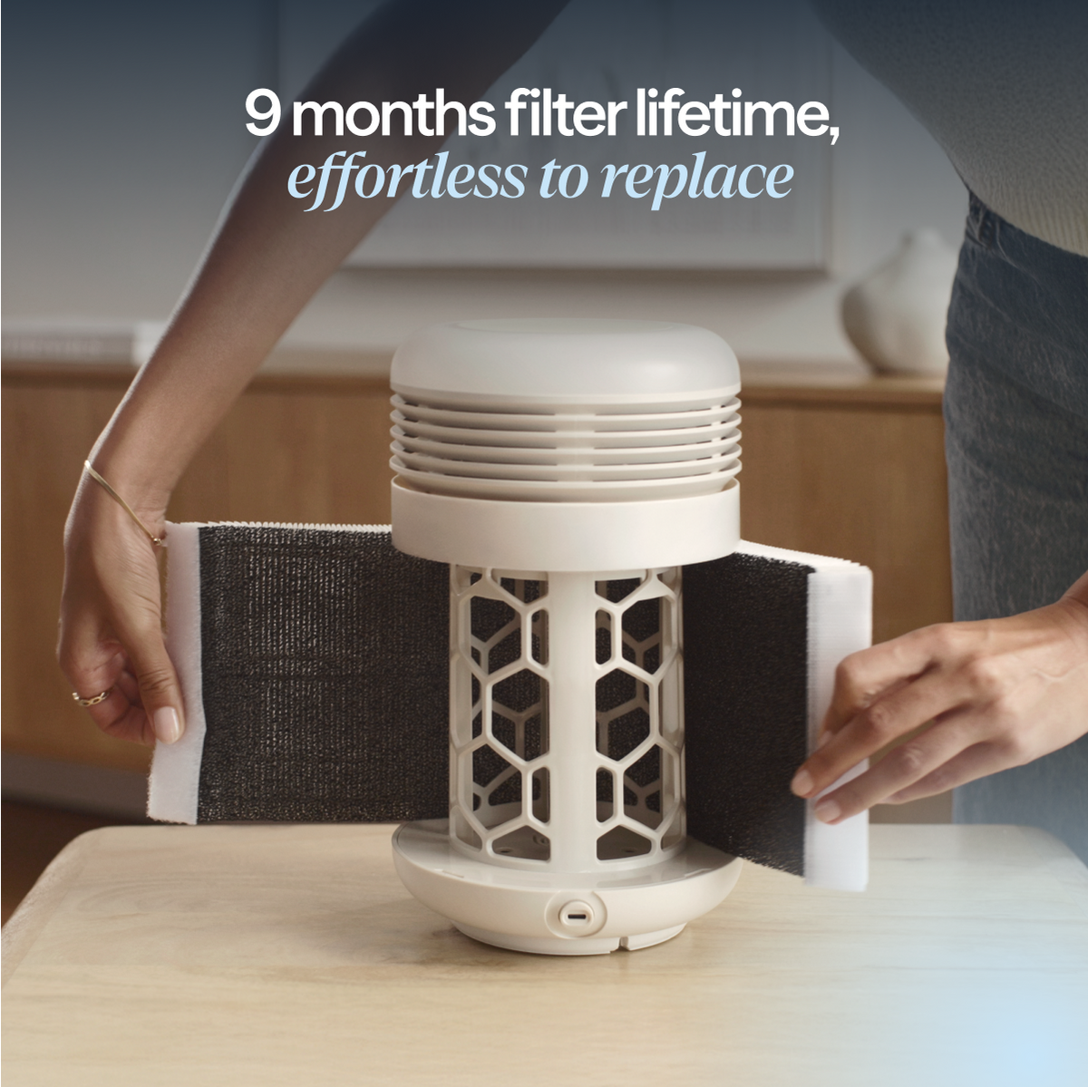 Mini Restful™ Sunrise Clock Air Purifier Bundle