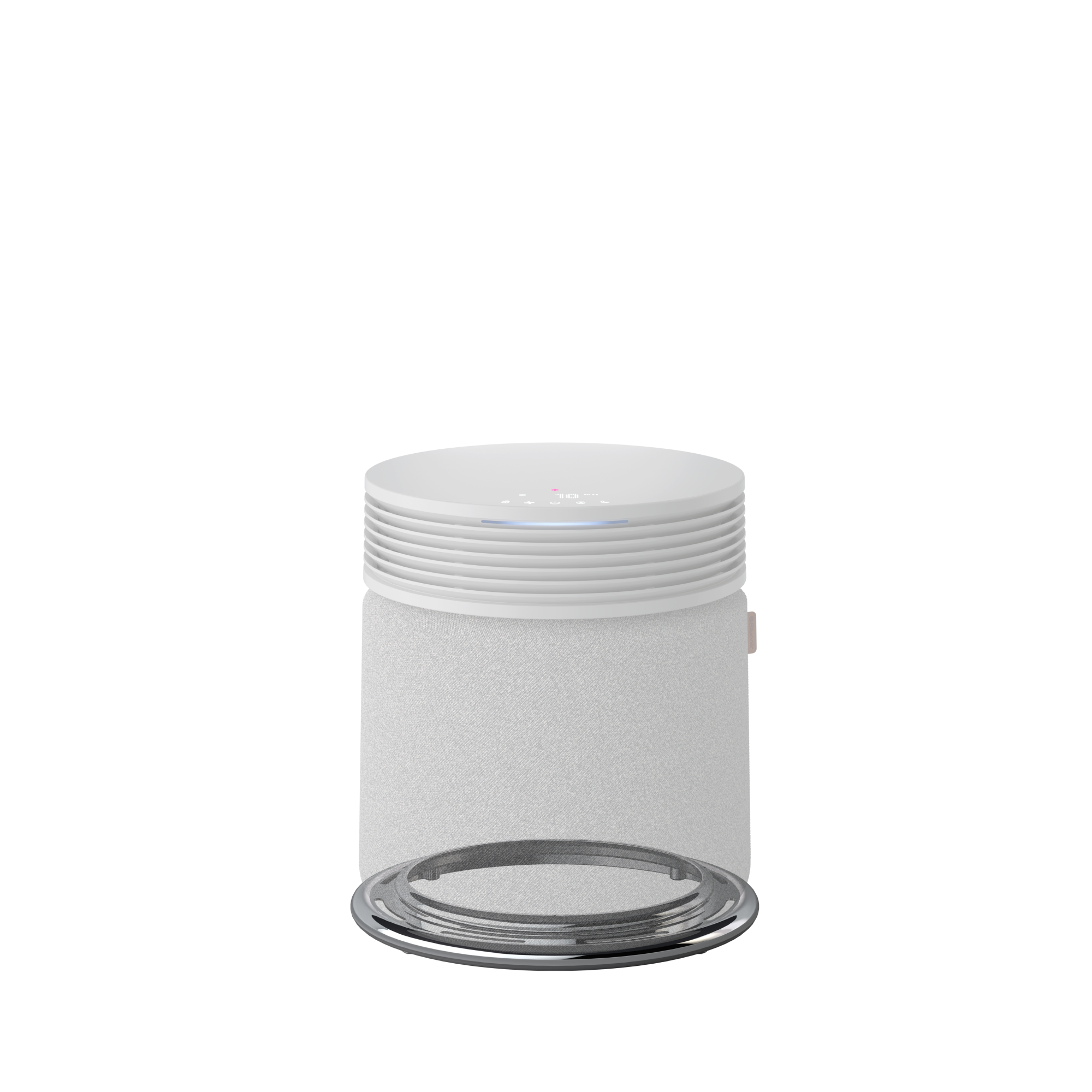 Blue Signature™ Large Nordic Fog + Ring Base in Chrome Bundle